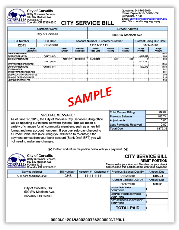 water billing system documentation