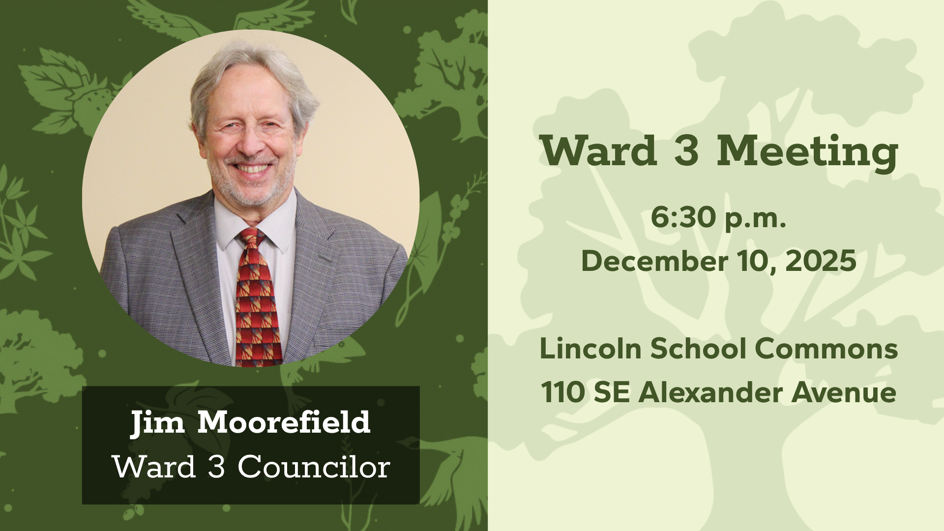 Ward 3 Meeting | Corvallis Oregon