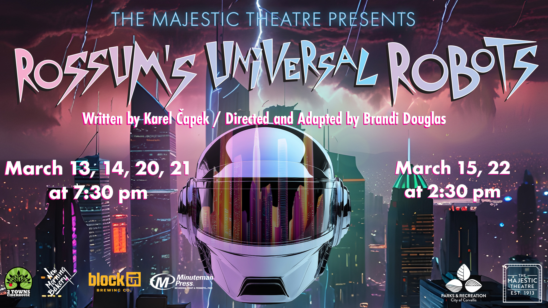Rossum's Universal Robots - Spring Mainstage Play | Corvallis Oregon Rossum's Universal Robots - Spring Mainstage Play | Corvallis Oregon