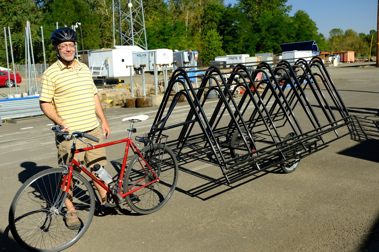 Bike Rack Loan Request Form Corvallis Oregon