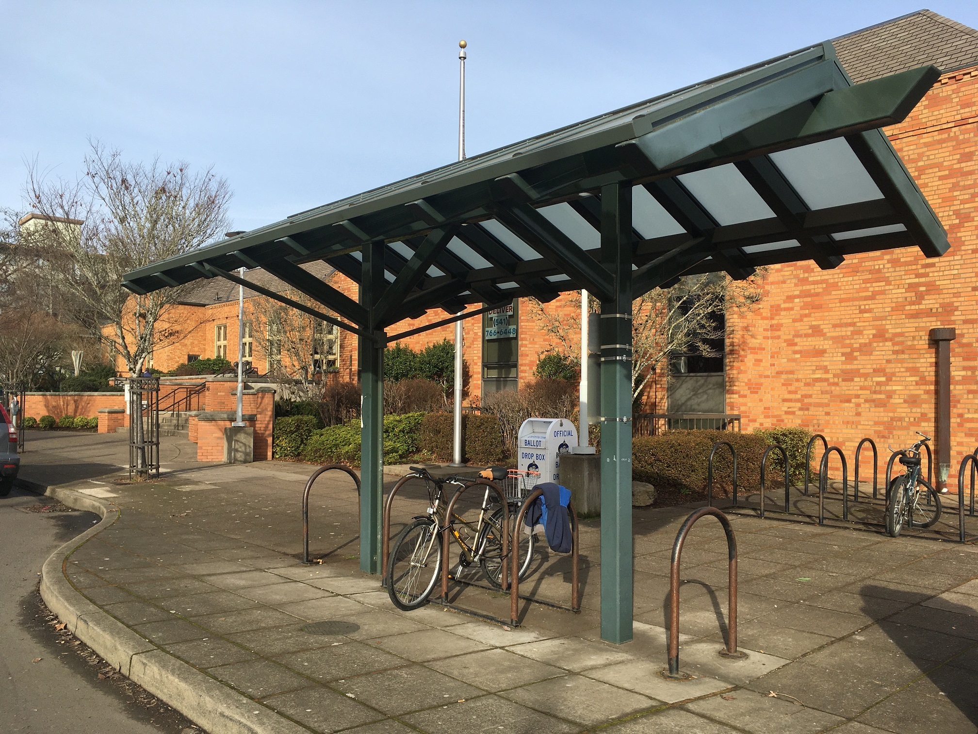 Bike rack for parking lot 2025
