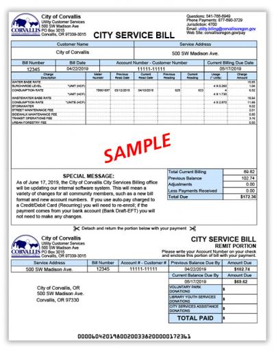 City Services Bill