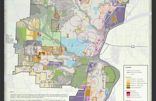 Comprehensive plan map