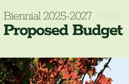 Cover image for the Corvallis Biennial 2025-2027 Proposed Budget Document 