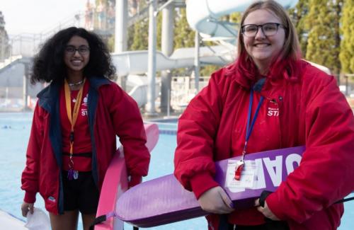 Photo of lifeguard staff