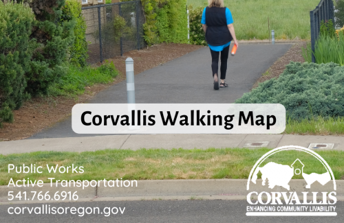 Corvallis Walking Map