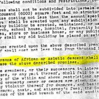 Example of Discriminatory Provision