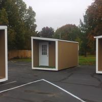 Microshelters in Porter Park