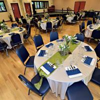 CSCC Multi-Purpose Room ready for a wedding reception