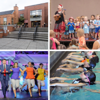 Library, theater and swim lessons