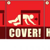 Drop cover hold on
