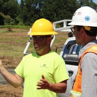 City Inspector on Job Site
