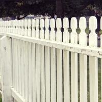 White picket fence