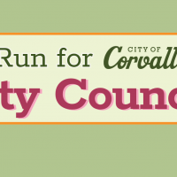 Run for Corvallis City Council web banner