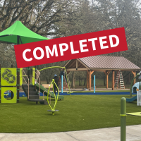 The new Avery Park Inclusive Park