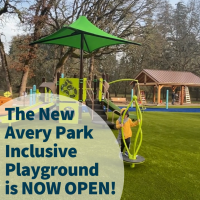 The New Avery Park Inclusive Playground is NOW OPEN!