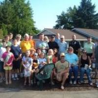 National Night Out Crew outside during the day