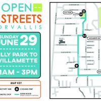 Open Streets map of activities