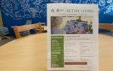Newsletter image in lobby 