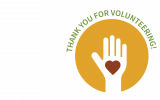 Thank you icon: a hand with a heart inside 