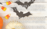 Halloween Instagram Story Safety Infographic