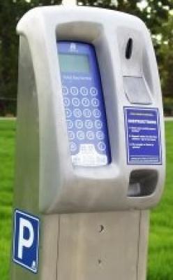 Electronic parking meter