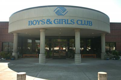 Boys & Girls Club exterior entryway