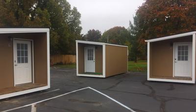 Microshelters in Porter Park