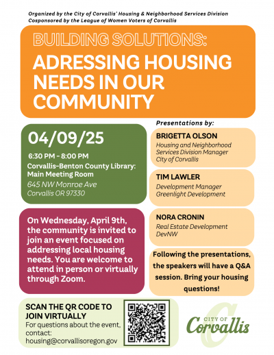 informational flyer for building solutions event 