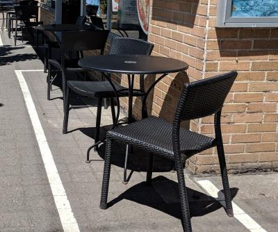 Sidewalk Dining in Corvallis