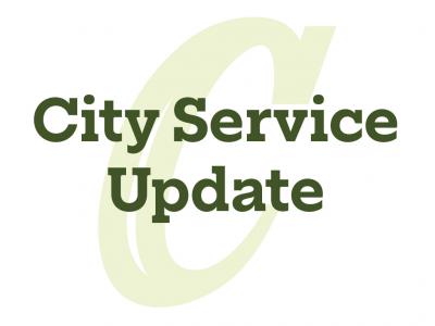 City Service Updates