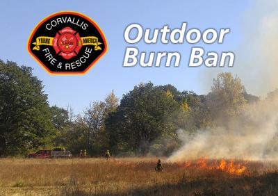 Outdoor burn ban, April 14 2021