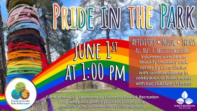 Pride in the Park June 1