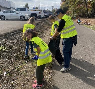 First Presbyterian Church Path Cleanup 