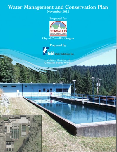 Cover of the Water Management and Conservation Plan