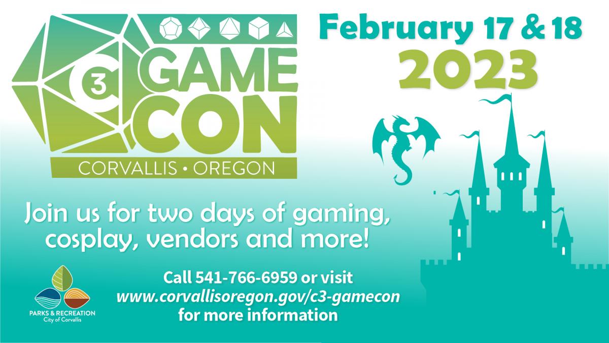 C3 GameCon Corvallis Oregon