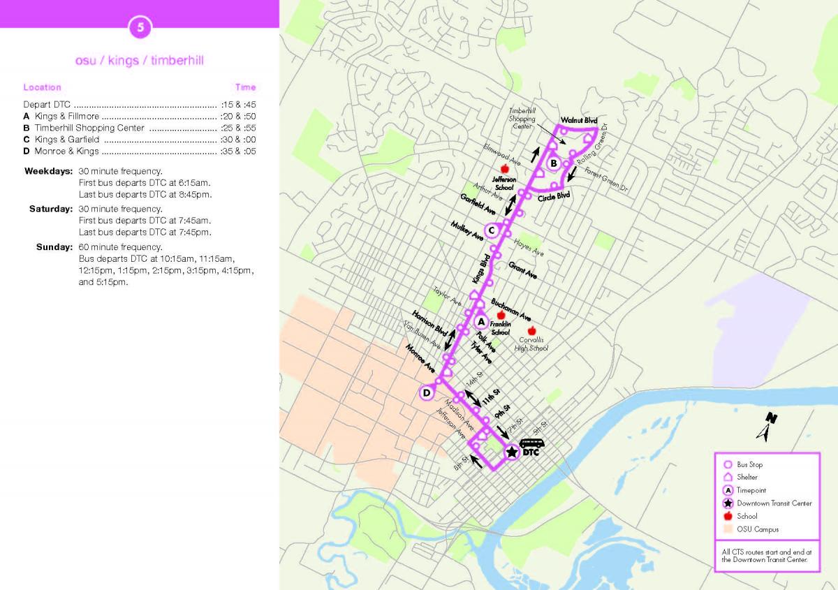 September 2023 Route 5