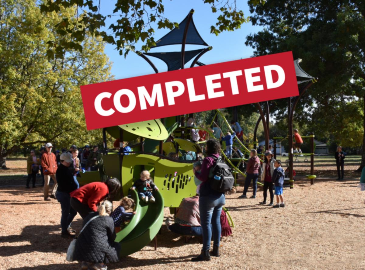 Porter Park New Playground COMPLETED