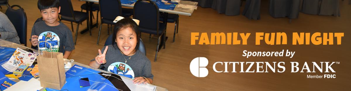Family fun Night, presented by Citizens Bank Corvallis