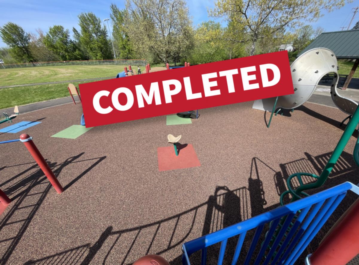 Starker Park Resurfacing COMPLETED