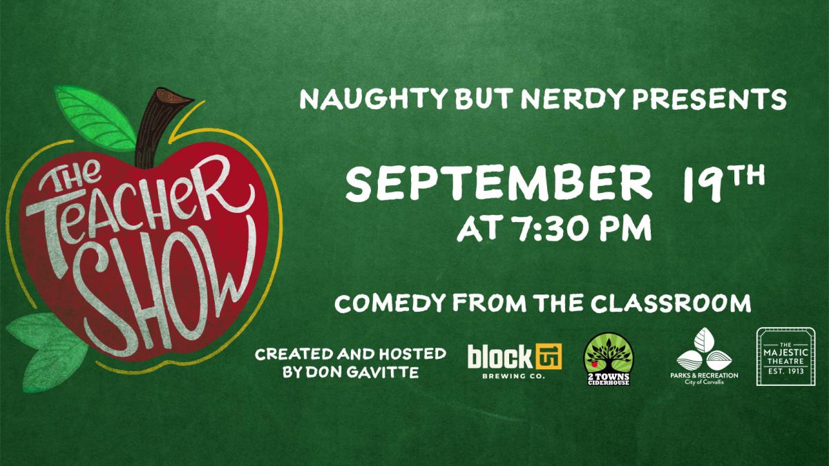 The Teacher Show Promotional Slide
