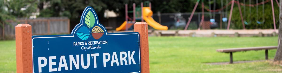 peanut park sign
