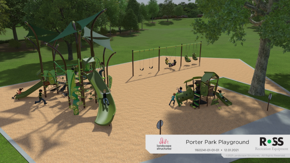 Porter Park Playground Replacement Project Begins Corvallis Oregon