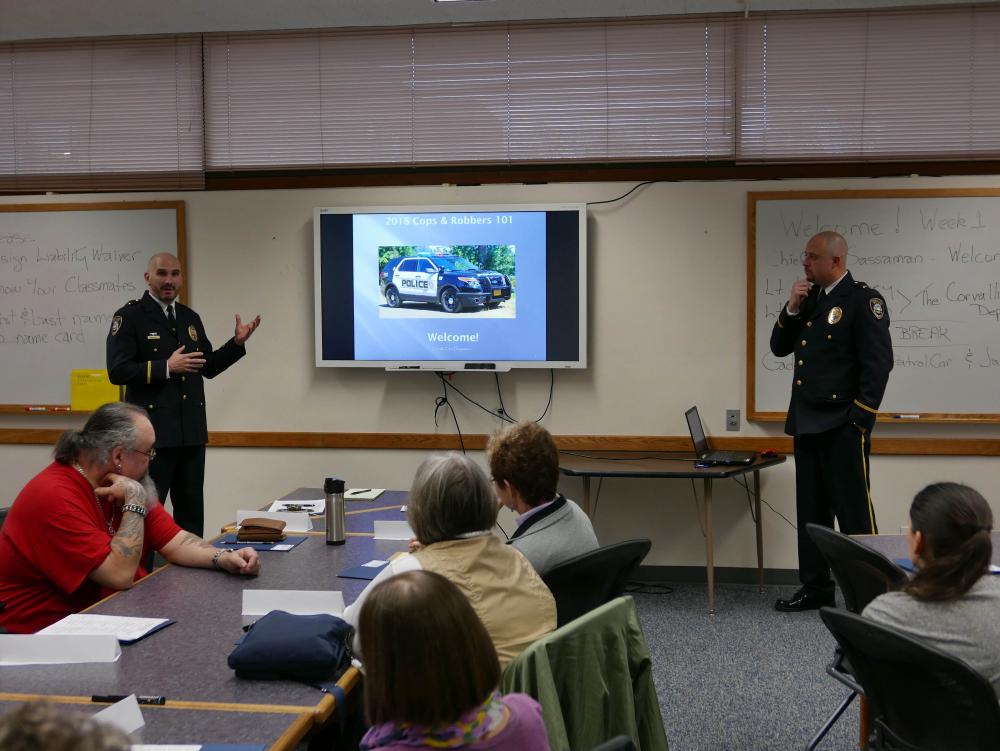 Corvallis Police 101 Corvallis Oregon