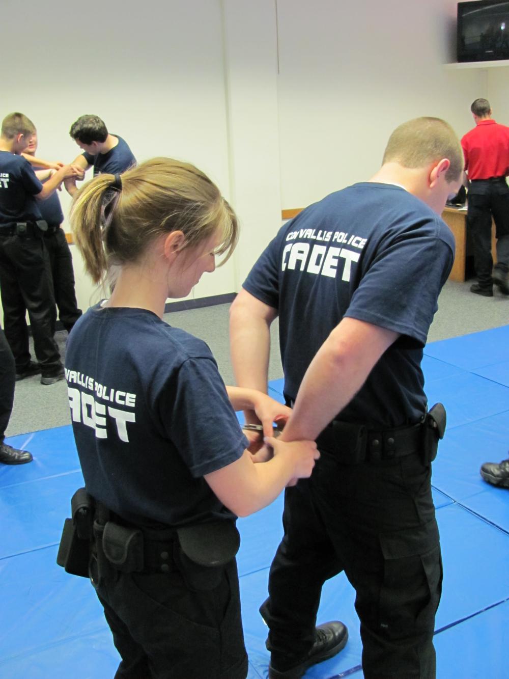 Cadet Program Corvallis Oregon Police Cadet Training