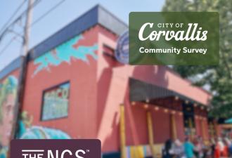 Corvallis Community Survey - decorative graphic